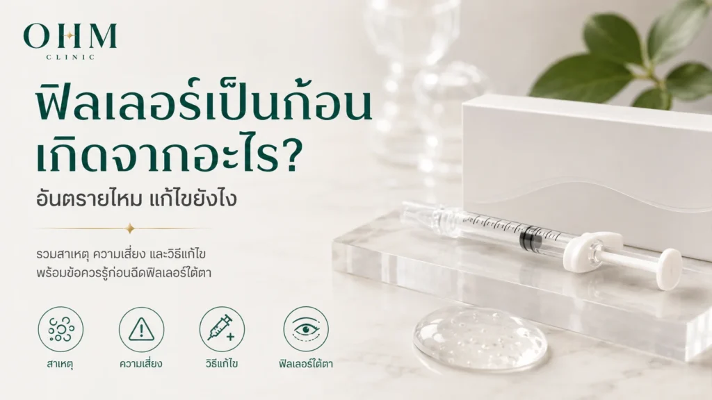 ฟิลเลอร์เป็นก้อน