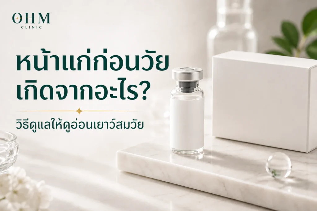 หน้าแก่ก่อนวัย