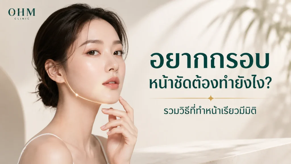 อยากกรอบหน้าชัด